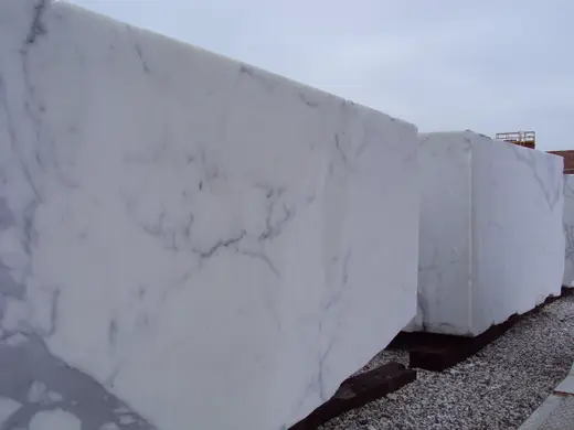 Statuario marbre, surface de dalle – Marmi di Carrara – gris, gris clair (41)