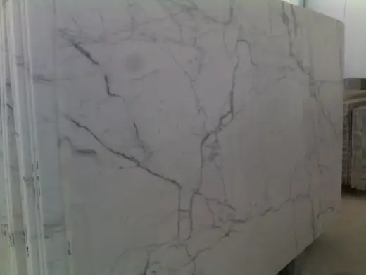 Statuario marble slab surface – Marmi di Carrara – grey, green (58)