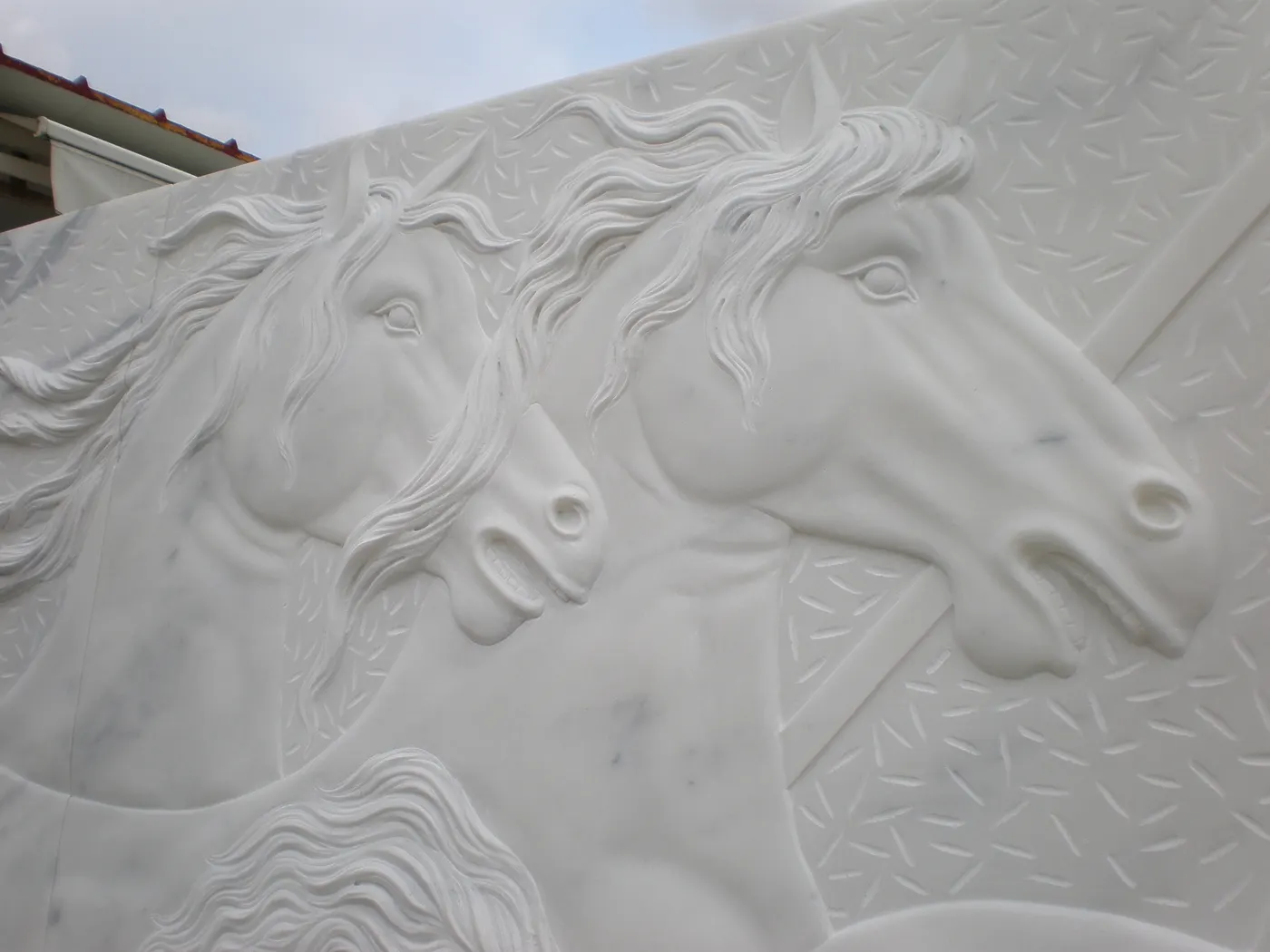 Statuario mármol, superficie de losa – Marmi di Carrara – gris claro, gris (9)