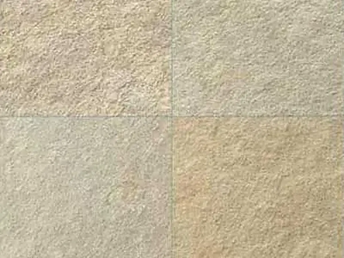 Tandur Yellow caliza, muestra pulida – Marmi di Carrara – beige, gris claro (1)