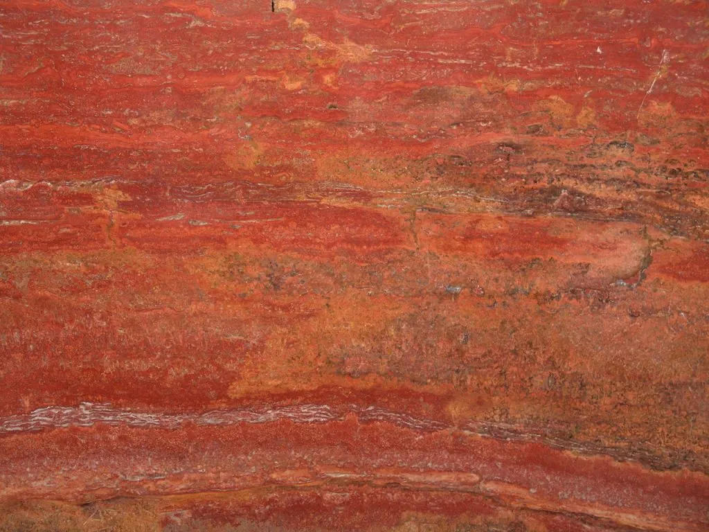 Travertino travertin, surface de dalle – Marmi di Carrara – rouge rouille, doré (20)