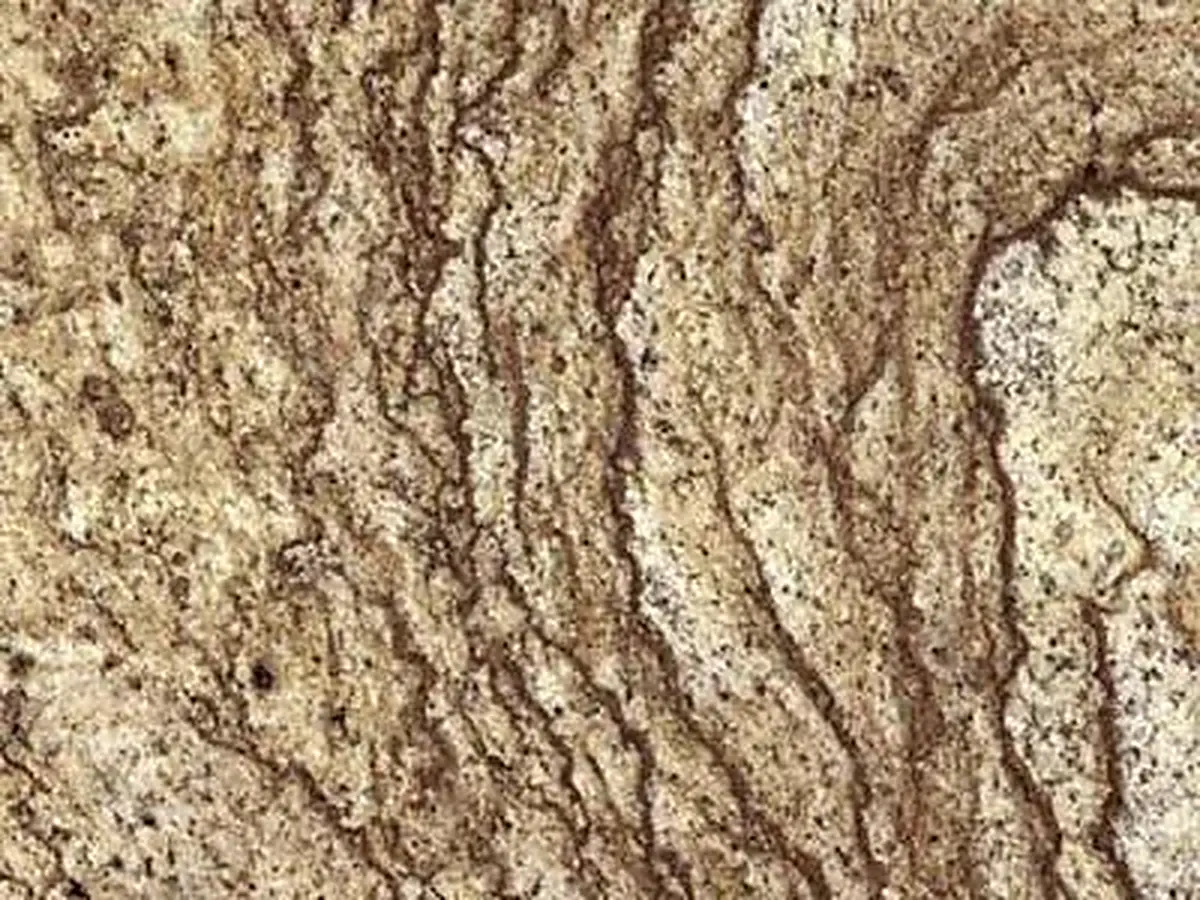 Twister granito, muestra pulida – Marmi di Carrara – dorado, beige (1)