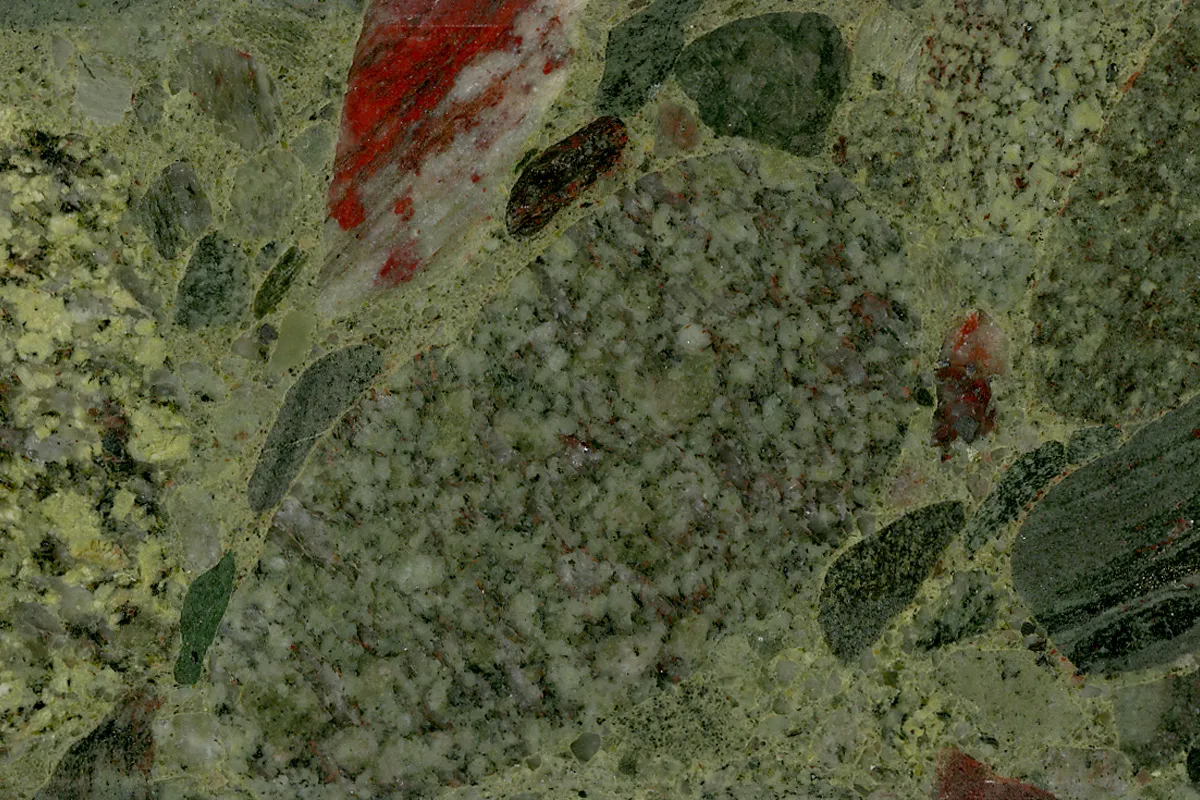 Twister Green мрамор, поверхность плиты – Marmi di Carrara – антрацитовый, зелёный (2)