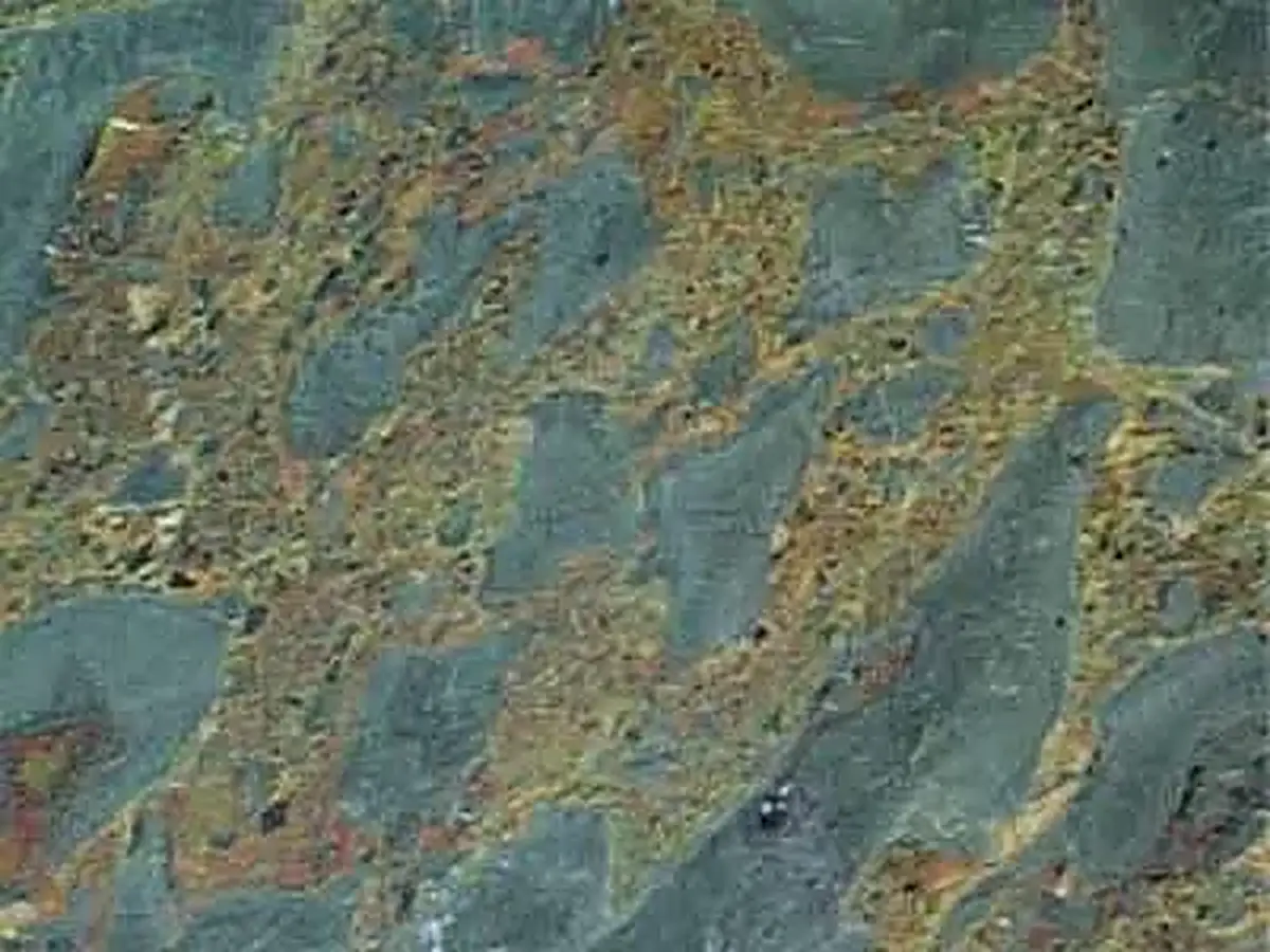 Verde Dorado granite polished sample – Marmi di Carrara – green, grey (1)
