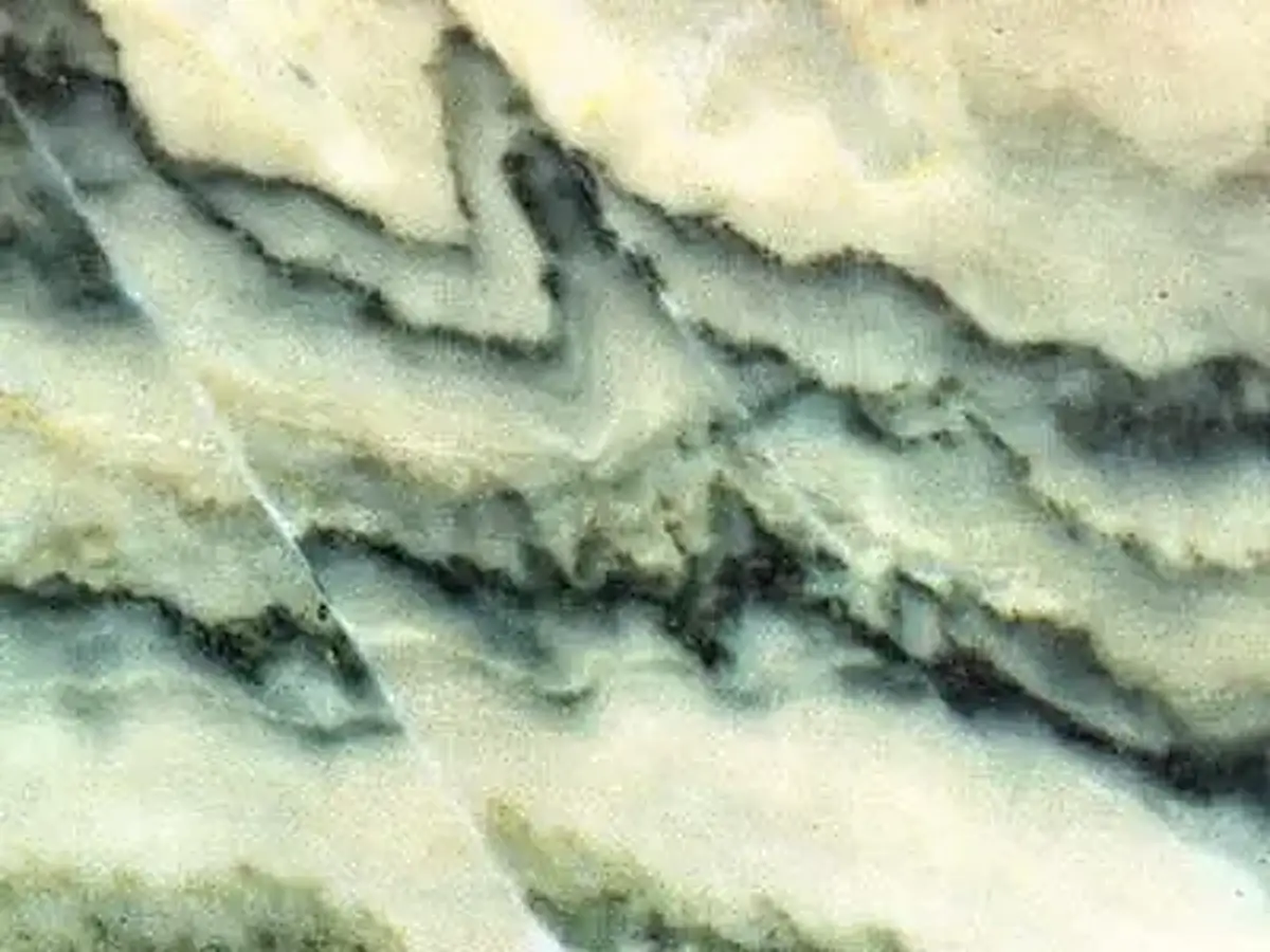 Verde Jaspe marbre, échantillon poli – Marmi di Carrara – beige, gris clair (1)