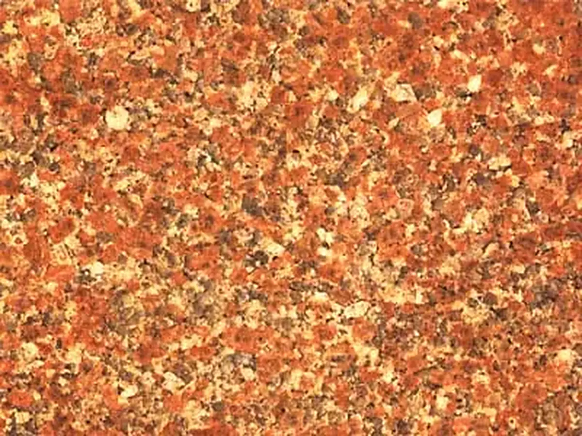 Vermelho Biritiba granite polished sample – Marmi di Carrara – gold (1)