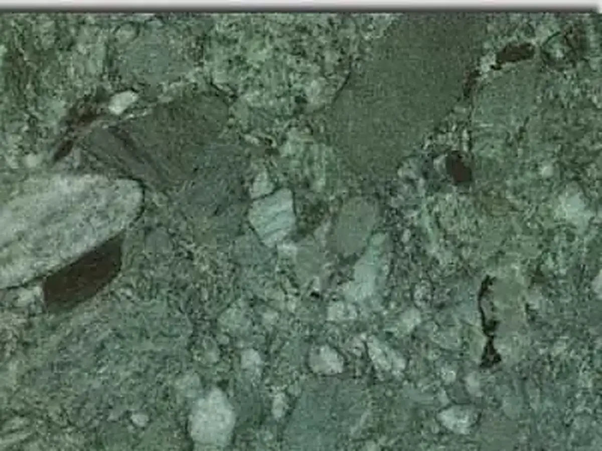 Vert de Salvan pierre naturelle, échantillon poli – Marmi di Carrara – vert, anthracite (1)