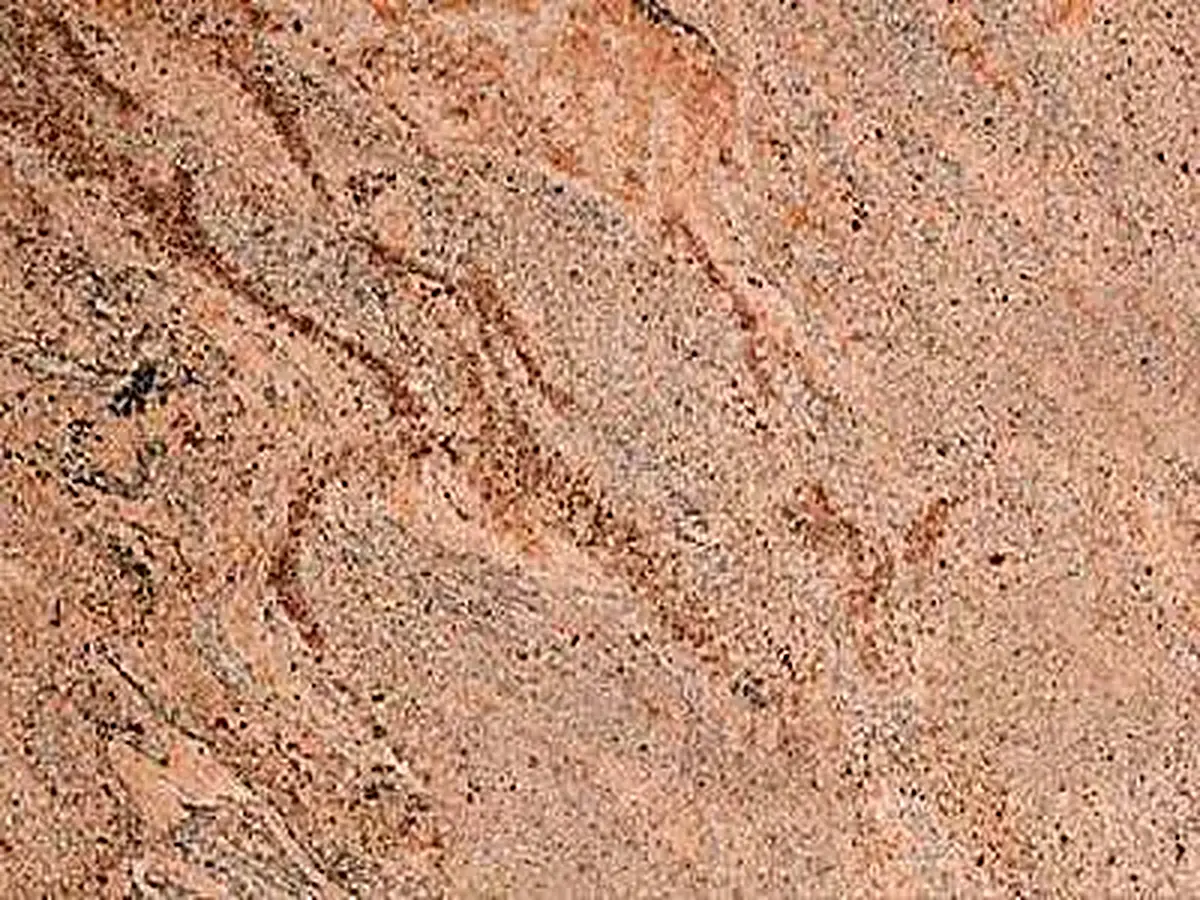 Vyara granit, échantillon poli – Marmi di Carrara – rose, doré (1)