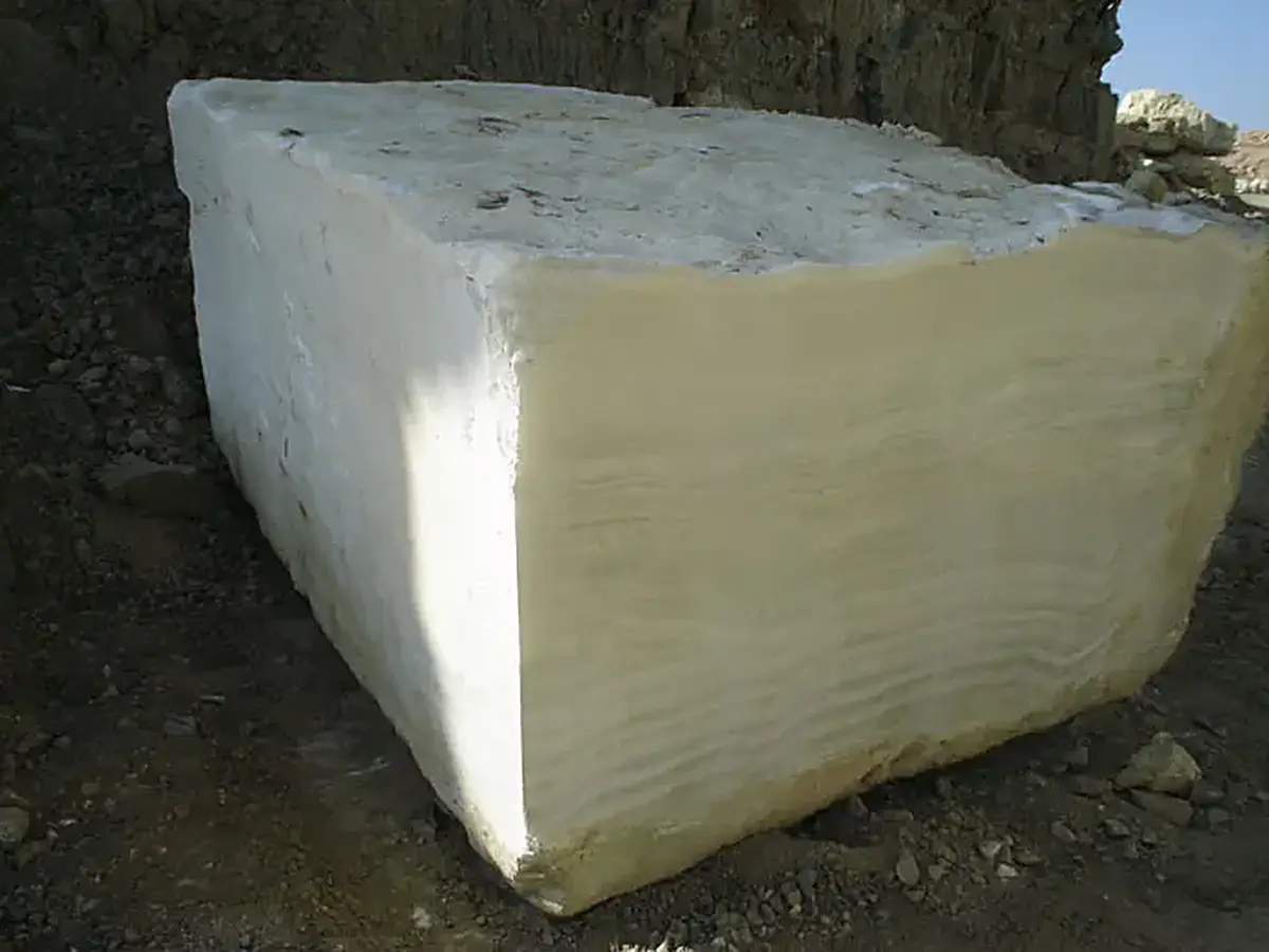White Onyx Onyx, Plattenoberfläche – Marmi di Carrara – grau, schwarz (4)