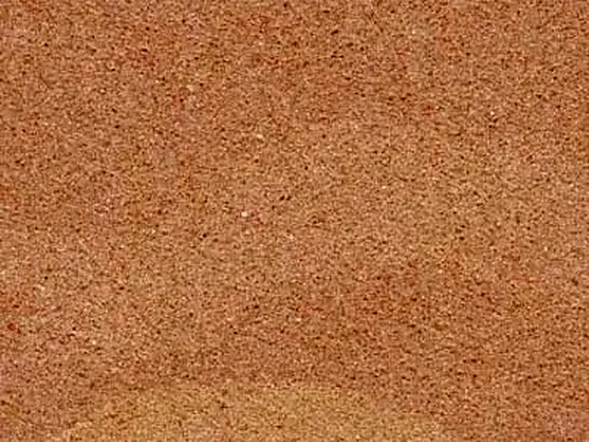 Wrexen arenisca, muestra pulida – Marmi di Carrara – dorado, rojo óxido (1)